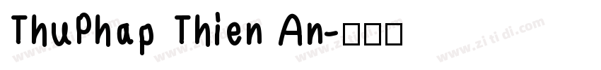 ThuPhap Thien An字体转换